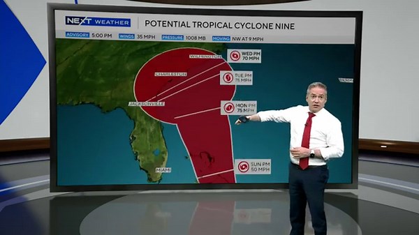 Tracking the tropics: Humberto continues projected path, Imelda could form this weekend