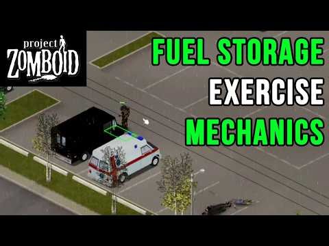 Leveling Mechanics and Working Out! Project Zomboid - Build 42 Series Ep. 10