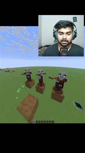 testing pillagers Minecraft shorts
