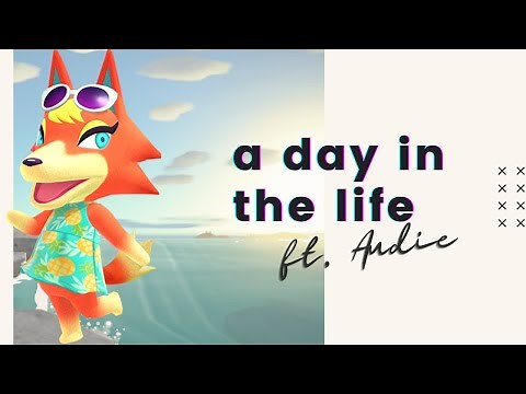 A Day in the Life of Audie | Animal Crossing New Horizons