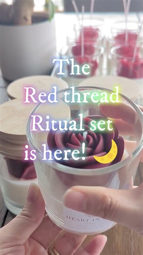 ✨ Heart in Bloom ~ The Red Thread Ritual Set 🌙