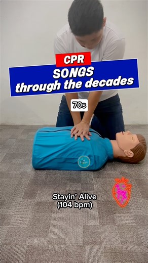 62K views · 702 reactions | 變 CPR Through the Decades!  From the ’70s to today — the beat that keeps hearts pumping! These timeless hits all share one thing: the perfect CPR rhythm. Keep the music in your head, and your hands on the chest — because every beat can save a life. ❤️‍ #CPRSavesLives #LearnCPR #HandsOnlyCPR #CPR #firenuzzle #firefighter #firefightertraining #firesafetyeducation | firenuzzle | Facebook