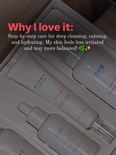 You know what I like about this set? It’s not “just skincare,” it actually fixes things that drive you crazy. It deep cleans without stripping, calms irritation, balances oil, helps with those little angry breakouts, and keeps the skin hydrated so it doesn’t freak out the next day. It’s literally the routine your skin wishes you followed sooner 😅 Everything is already matched: cleanser, toner, serum, spot solution. No guessing. No mixing random stuff. Just a clean, steady routine that does the 