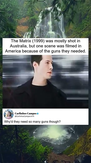Matrix Gun Scene in America
