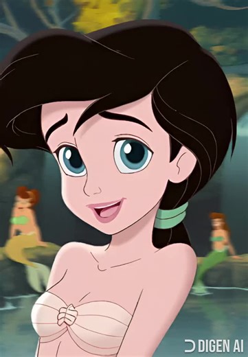 I love her so much in her mermaid form, who's Me? Video created on DigenAi #melody #thelittlemermaid2melody #thelittlemermaid #thelittlemermaid2 #aivideo #ai