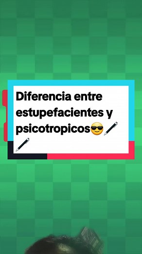 Diferencia entre psicotrópicos y estupefacientes