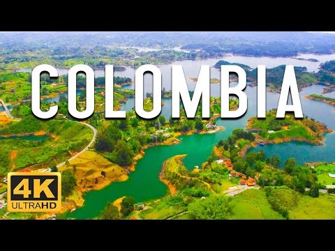 Colombia in 4K - Incredible Scenes & Hidden Gems - Beautiful Relaxing Music