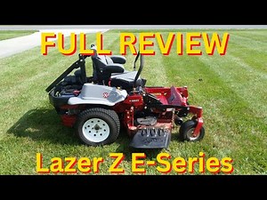 Exmark Laser Z E-Series Mower Review!
