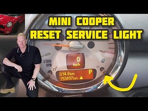 How to reset the service indicator light on the 2013 Mini Cooper R56