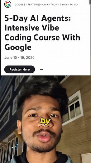 Agentic AI 🔥 course by Google .
