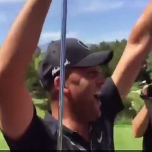 Watch Derek Jeter make a hole-in-one (We think)