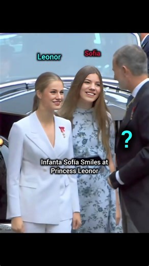 Princess Leonor & Infanta Sofía Salute the Officer 👑🇪🇸