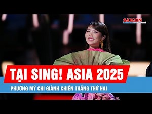Phuong My Chi wins second prize at Sing! Asia 2025