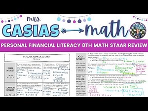 Personal Financial Literacy | 8th Grade Math STAAR Test Review Lesson