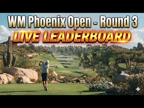 WM Phoenix Open - Round 3 - Golf Live Leaderboard - PGA Tour 7.2.2026
