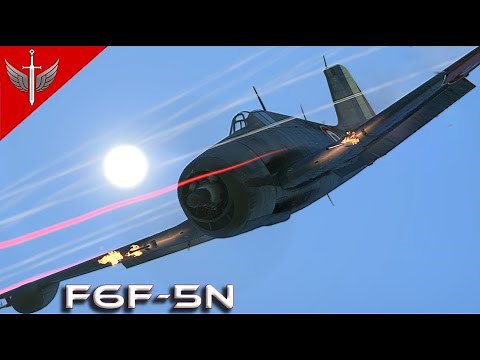 Absolute Chonker Of A Plane - F6F-5N War Thunder