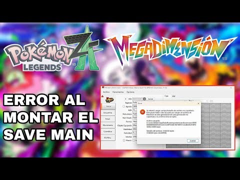 Problem with Pkhex when inserting a save file with version 2.0.0 | Pokemon Legends Z-A