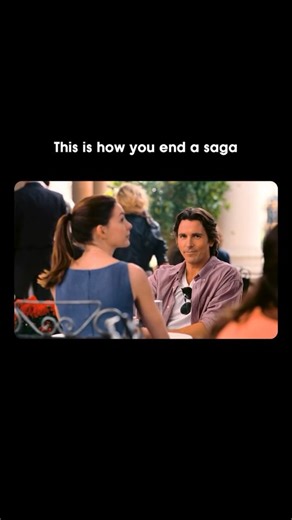 Peak Scene Club on Instagram: "The final scene of The Dark Knight Rises shows Bruce Wayne and Selina Kyle living together in Italy after he faked his death to save Gotham. He did this by flying a nuclear bomb away from the city, but he secretly modified the Bat’s autopilot to escape. Alfred Pennyworth sees them at a cafe, giving him the closure he sought for his adoptive son, while John Blake (who revealed his first name is Robin) discovers the Batcave, signaling the continuation of the Batman l