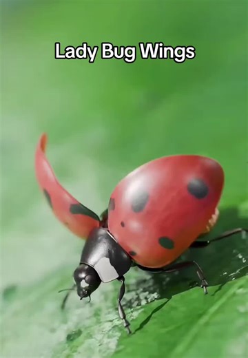 Ladybug Wings: The Fascinating Mechanism of Folding and Unfolding