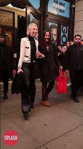 Fans Wish Keanu Reeves & Alexandra Grant A Happy Thanksgiving After 'Waiting For Godot' Performance