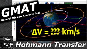 使用GMAT计算霍曼转移 (NASA's General Mission Analysis Tool)
