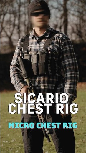 Sicario Chest Rig - modular and low profile!