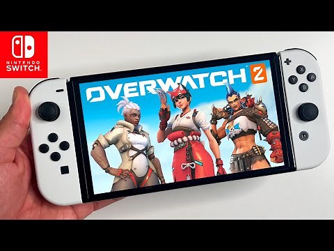 Overwatch 2 OLED Nintendo Switch Gameplay