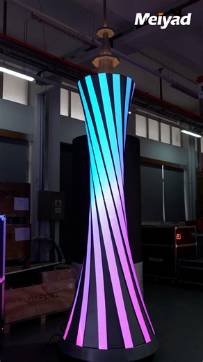 Creative LED Screen: The "Slim Waist" is Here! #leddisplay #ledscreen #ledmodule #ledpanel #billboard #factory #meiyad #ledwall | Shenzhen Meiyad Optoelectronics Co.,Ltd
