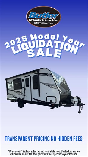 The East to West Alta 1600MRB is priced to move! Ultra-light, easy-to-tow, and loaded with modern features — this compact camper is your ticket to big adventure without the bulk. Get it before it's gone! 🏕️ See more: https://www.butlerrvcenter.com/inventory/2025-forest-river-alta-1600mrble-902939 #butlerrvcenter #price #adventuring #ticket #camper #logo #alta #easttowest #bigadventure