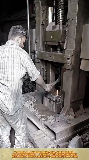 Skilled Worker Doing Their Job Done Perfectly #workprocess