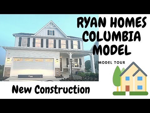 RYAN HOMES COLUMBIA MODEL WALKTHROUGH