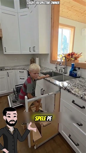 A child's brilliant idea for the kitchen 🤯