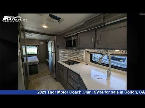 Beautiful 2021 Thor Motor Coach Omni Super C RV For Sale in Colton, CA | RVUSA.com