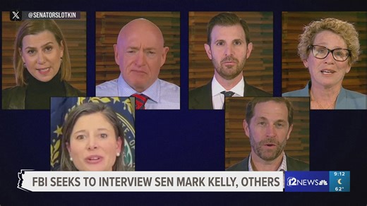 FBI seeks interview with Sen. Mark Kelly
