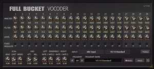 Full Bucket Vocoder FBVC by Full Bucket Music - Vocoder Plugin VST VST3 Audio Unit AAX CLAP