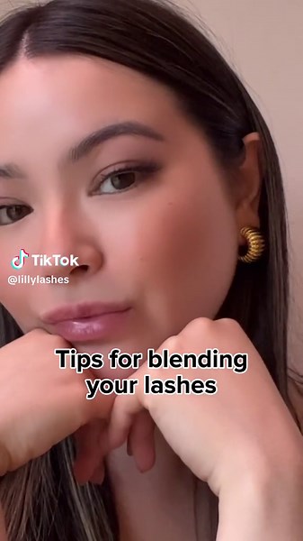 How to Blend Lashes Like a Pro with Lily Lashes | Sheer Band Tutorial