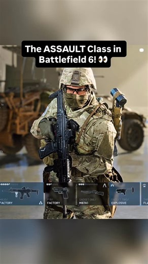 Tanzo on Instagram: "The Assault Class in Battlefield 6! | What class are YOU using?! 👀 #battlefield6 #bf6 #battlefield #ea #eacreatornetwork #gaming #reels #explore"