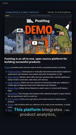 PostHog: All-in-One Analytics Tool #Shorts