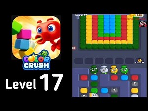 Color Crush level 17 Guide Walkthrough Solution
