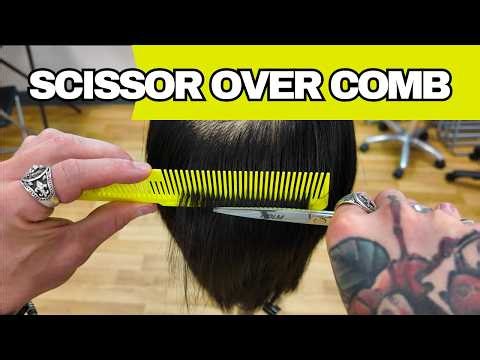 Classic Men's Scissor Cut Made Easy | Traditional Barbering Technique