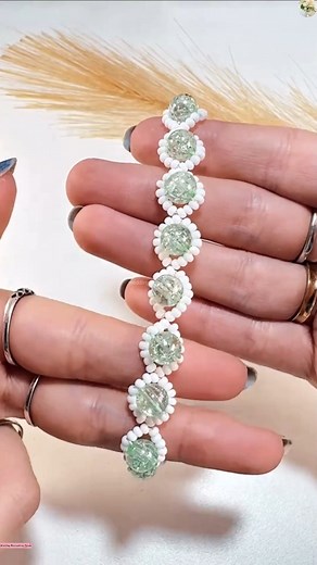 24K views · 458 reactions | DIY Beautiful Beaded Bracelet  | Wedding Decoration Ideas | Facebook