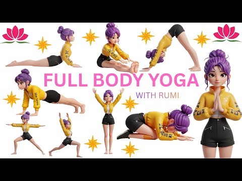 Full Body Yoga With Rumi | KPop Demon Hunters | Yoga for Beginners