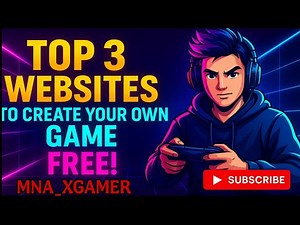 🎮 How to Make Your Own Game 🔥 Every Gamer’s Own Game 💻 | Top 3 Game Maker Websites 🚀 | MNA X Gamer.