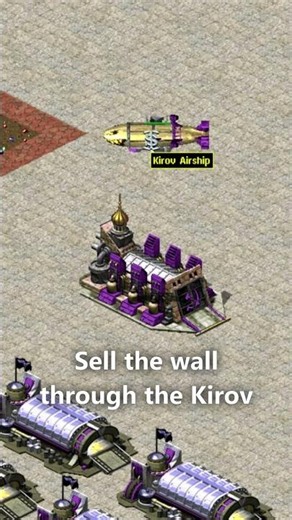How to sell a kirov #redalert2 #commandandconquer #games #gamingtricks #yurisrevenge #rts #cncnet