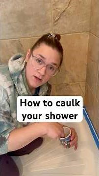 How to caulk your shower or tub