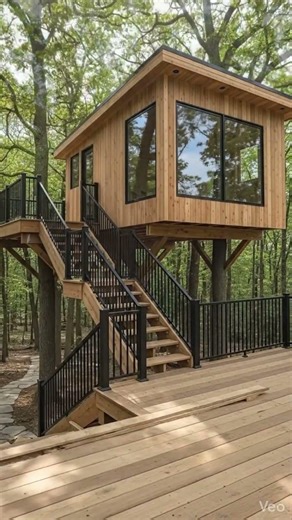 Build Tree House #beforeandafter #luxury #renovation #restoration #aivideo #setisfaying #ai #ai
