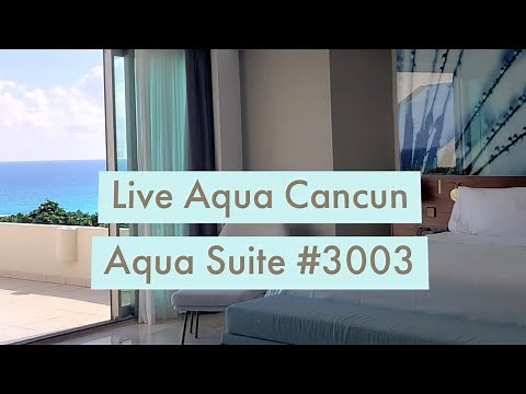 Live Aqua Cancun - Aqua Suite - Room Tour