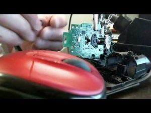 How to replace mouse buttons in Logitech Wireless mouse.