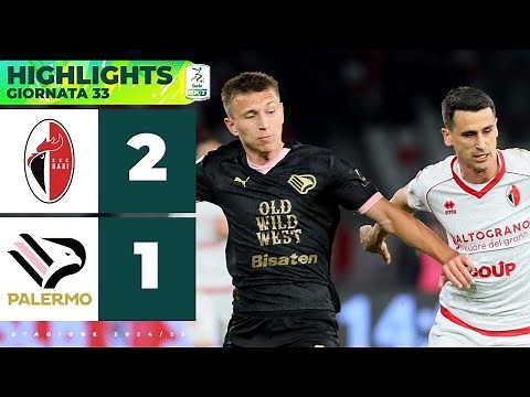 Bari-Palermo 2-1 | MAGGIORE e SIMIC riportano i Galletti al successo | HIGHLIGHTS Serie BKT