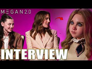 M3GAN Cast Interview - Cady, M3GAN & Jemma Talk Sequel